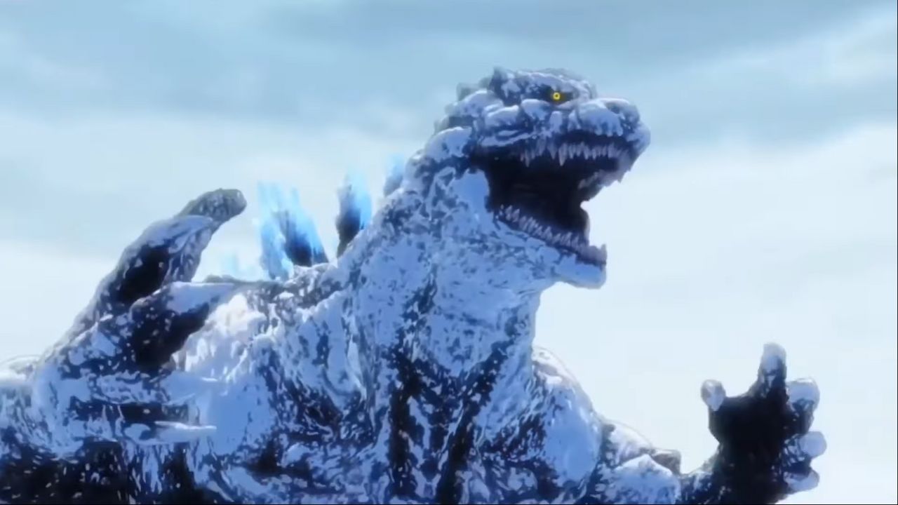 Snow Godzilla