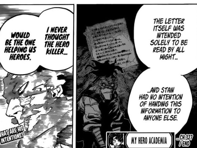 My Hero Academia Chapter 328