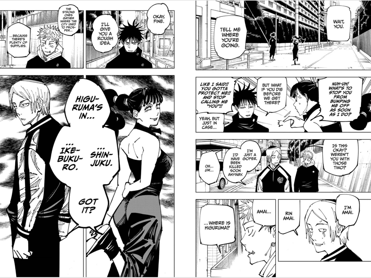 Jujutsu Kaisen Chapter 163
