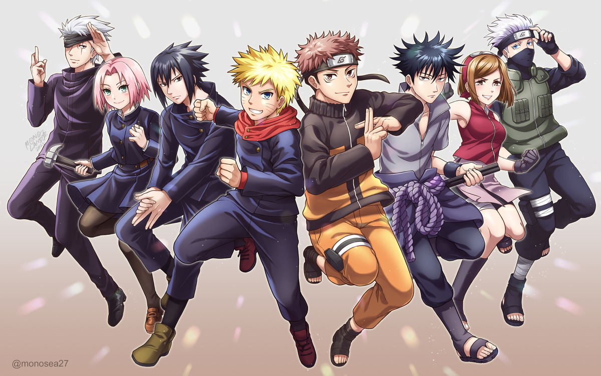 Jujutsu Kaisen And Naruto
