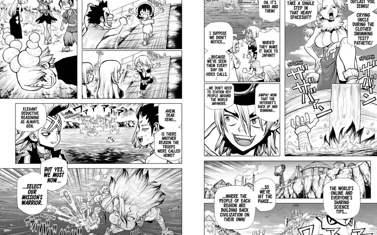 Dr. Stone Chapter 220