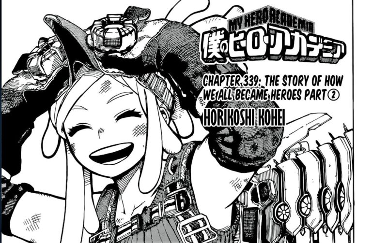 My Hero Academia Chapter 340