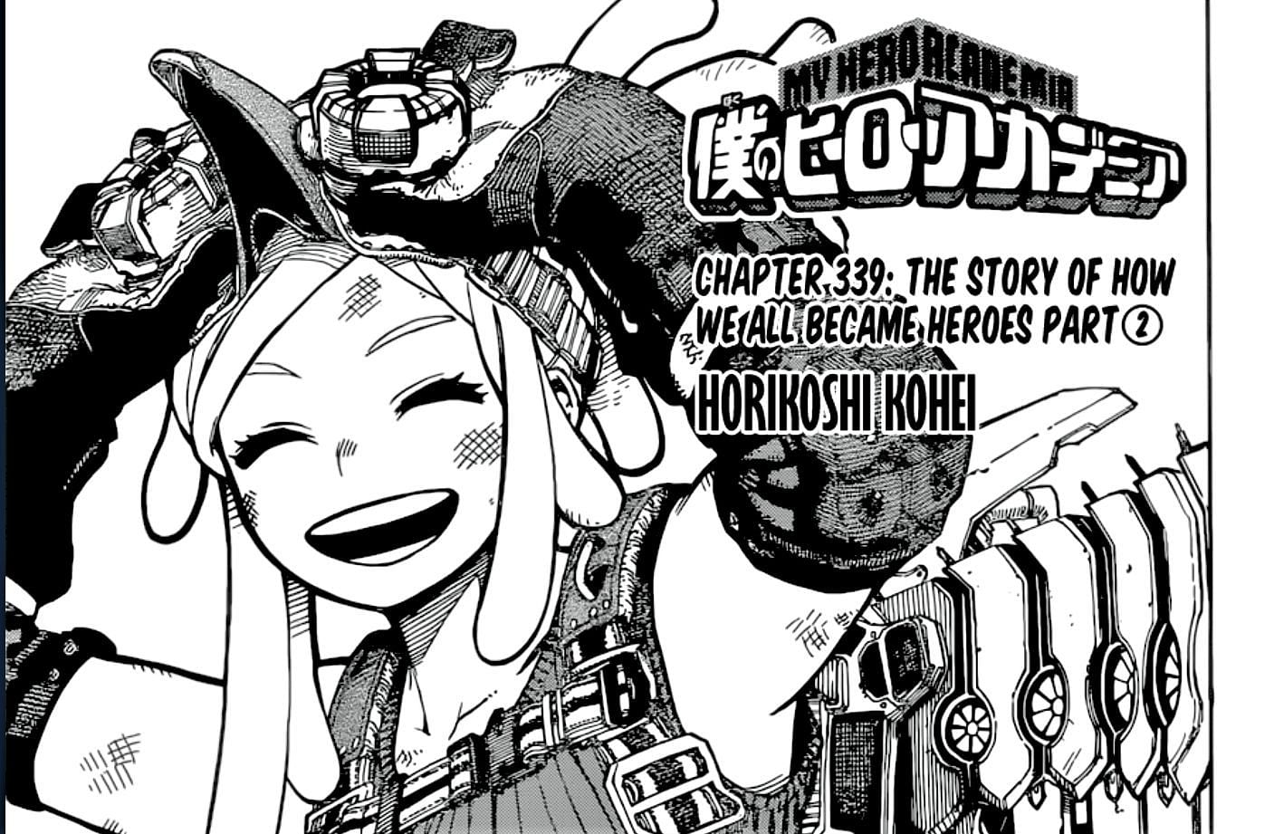 My Hero Academia Chapter 340