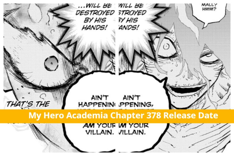 My Hero Academia Chapter 378